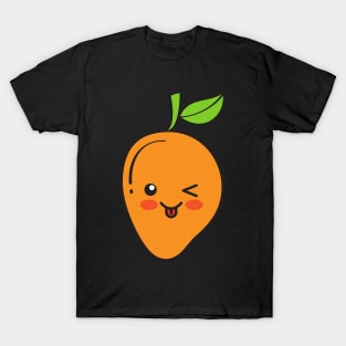 Cute Mango winking and blushing T-Shirt